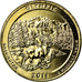 Coin, United States, Olympic, Quarter, 2011, U.S. Mint, AU(55-58), Gold plated