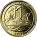 Moneta, Stati Uniti, Vicksburg, Quarter, 2011, U.S. Mint, SPL-, Gold plated