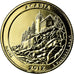 Coin, United States, Acadia, Quarter, 2012, U.S. Mint, AU(55-58), Gold plated