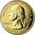 Münze, Vereinigte Staaten, Great Sand Dunes, Quarter, 2014, U.S. Mint, VZ, Gold