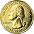 Coin, United States, Kisatchie, Quarter, 2015, U.S. Mint, AU(55-58), Gold plated