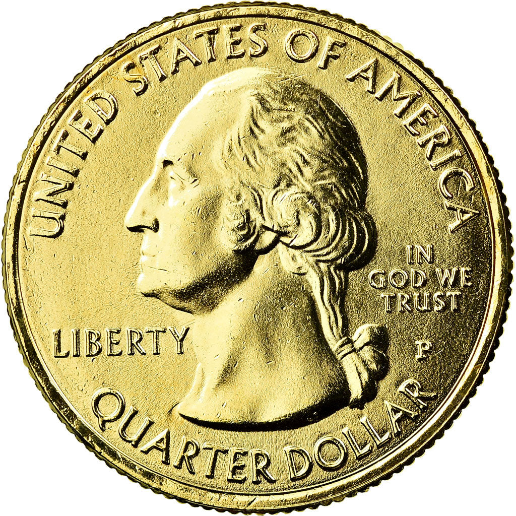 Coin, United States, Blue Ridge Parkway, Quarter, 2015, U.S. Mint, AU(55-58)