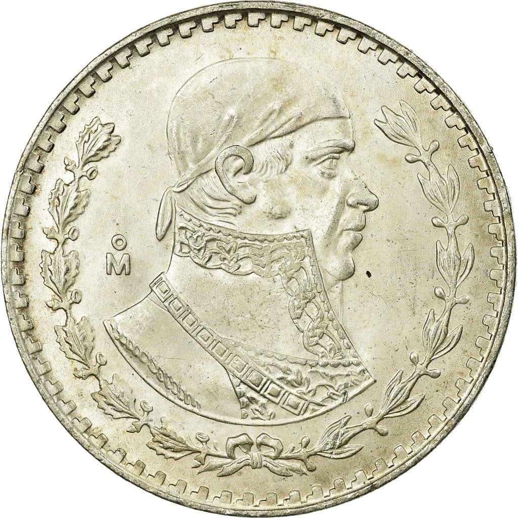 Coin, Mexico, Peso, 1962, Mexico City, EF(40-45), Silver, KM:459
