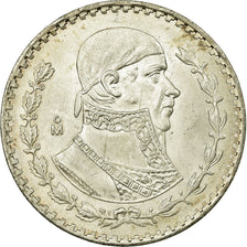 Coin, Mexico, Peso, 1962, Mexico City, EF(40-45), Silver, KM:459
