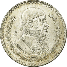 Coin, Mexico, Peso, 1962, Mexico City, EF(40-45), Silver, KM:459
