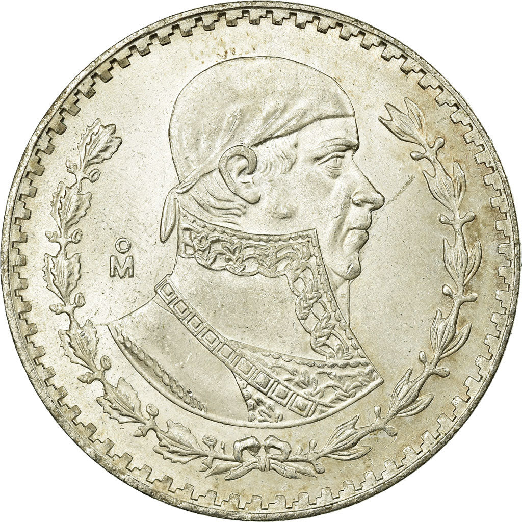 Coin, Mexico, Peso, 1962, Mexico City, AU(55-58), Silver, KM:459
