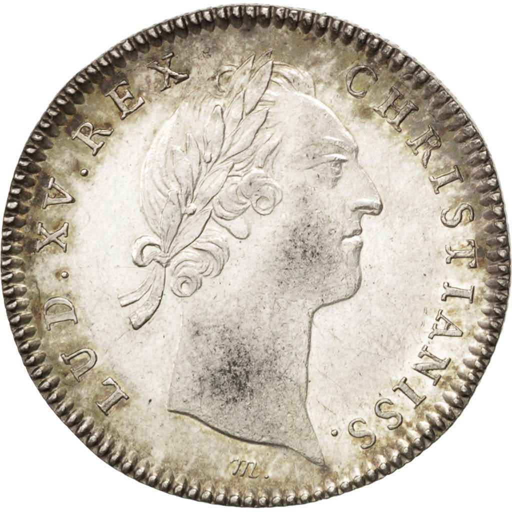 France, Royal, Token, AU(50-53), Silver, 30, Feuardent #1638., 9.60
