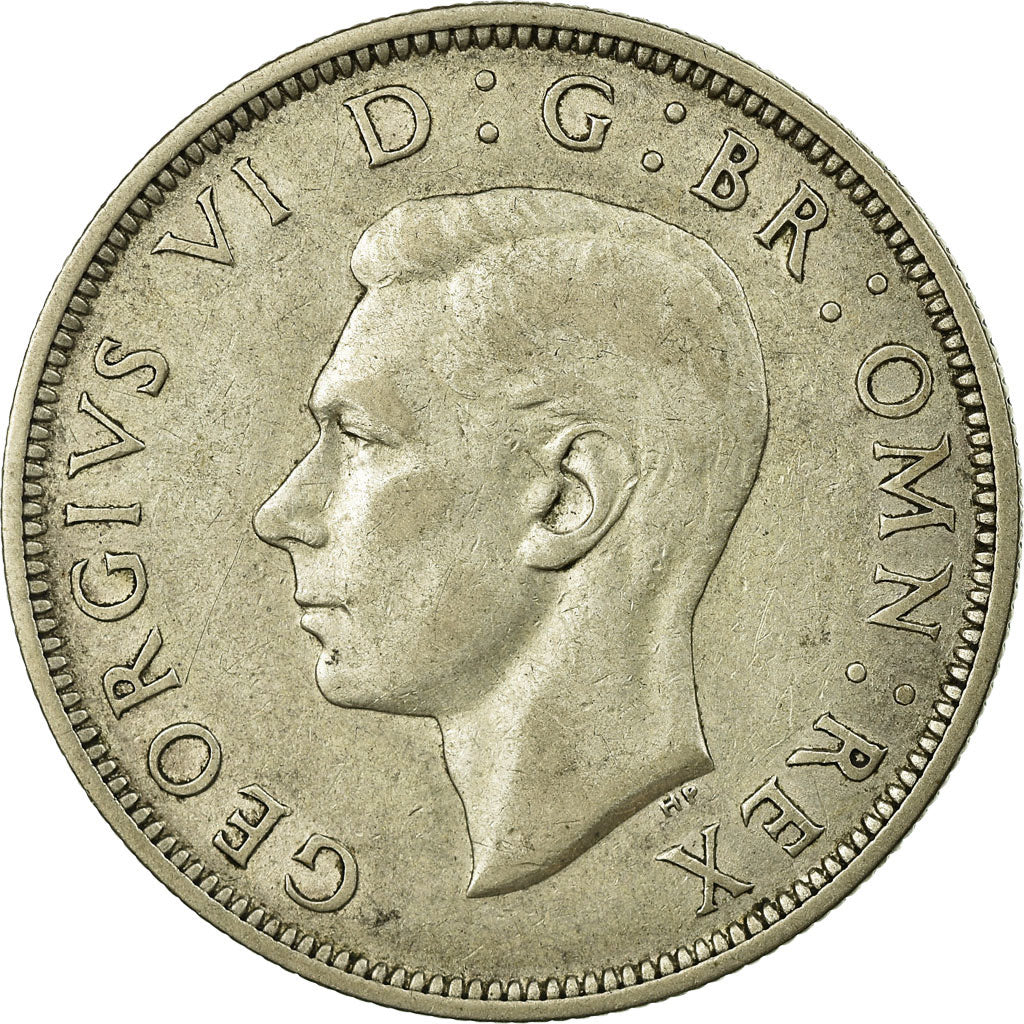 Coin, Great Britain, George VI, 1/2 Crown, 1941, EF(40-45), Silver, KM:856
