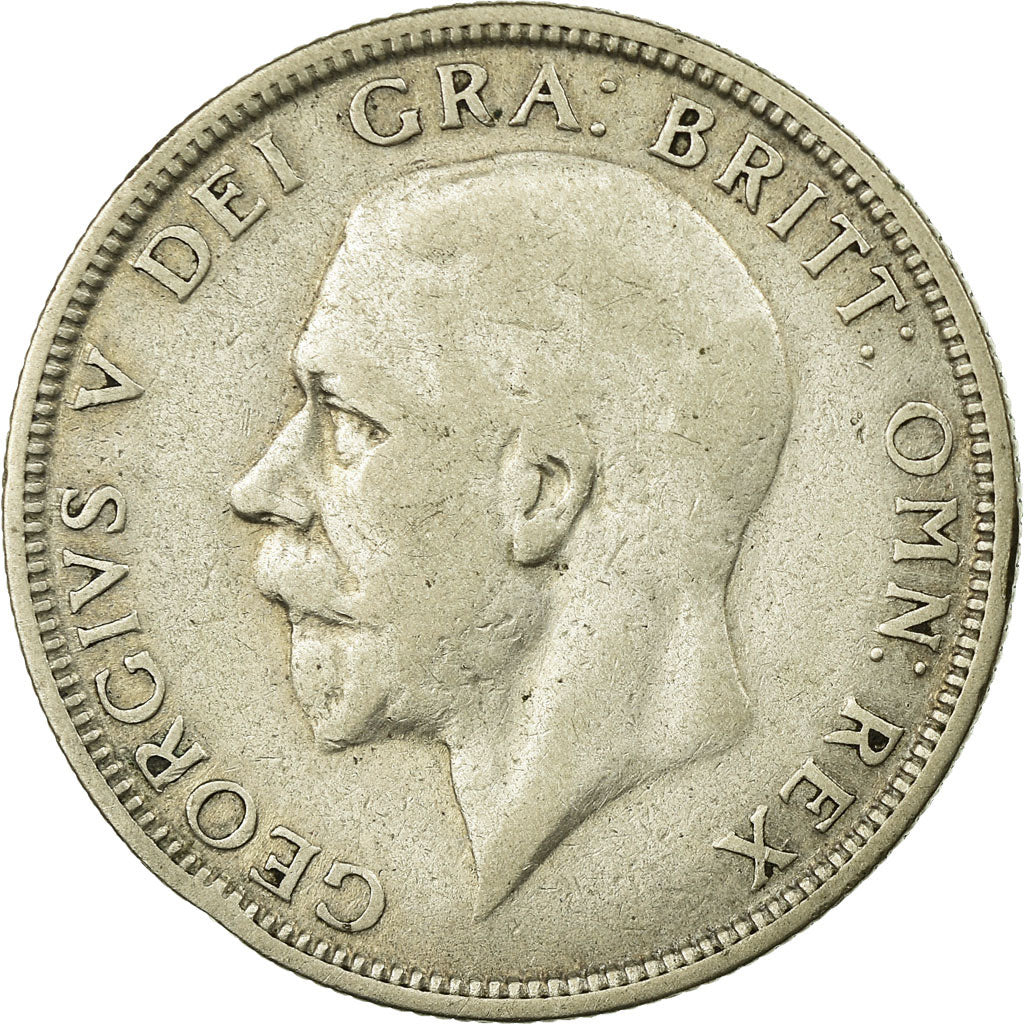 Coin, Great Britain, George V, Florin, Two Shillings, 1928, VF(30-35), Silver
