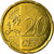 Greece, 20 Euro Cent, 2007, MS(63), Brass, KM:212