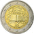 Grecja, 2 Euro, Traité de Rome 50 ans, 2007, Athens, MS(63), Bimetaliczny