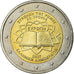 Greece, 2 Euro, Traité de Rome 50 ans, 2007, MS(63), Bi-Metallic, KM:216