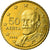 Griechenland, 50 Euro Cent, 2008, UNZ, Messing, KM:213