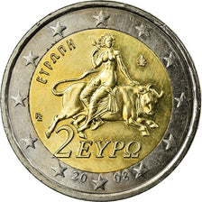 Greece, 2 Euro, 2008, MS(63), Bi-Metallic, KM:215