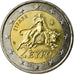 Greece, 2 Euro, 2008, MS(63), Bi-Metallic, KM:215