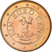 Oostenrijk, Euro Cent, 2008, UNC-, Copper Plated Steel, KM:3082