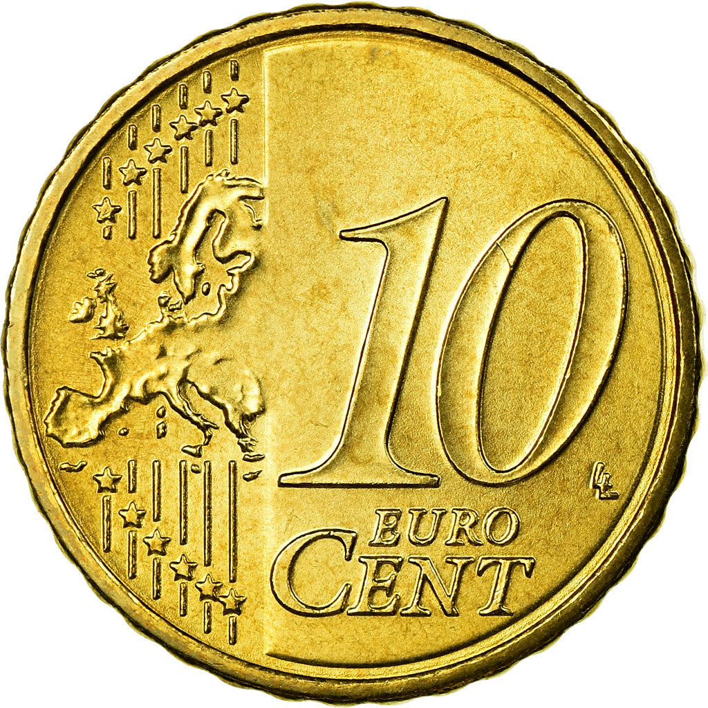 Austria, 10 Euro Cent, 2008, SPL, Ottone, KM:3139