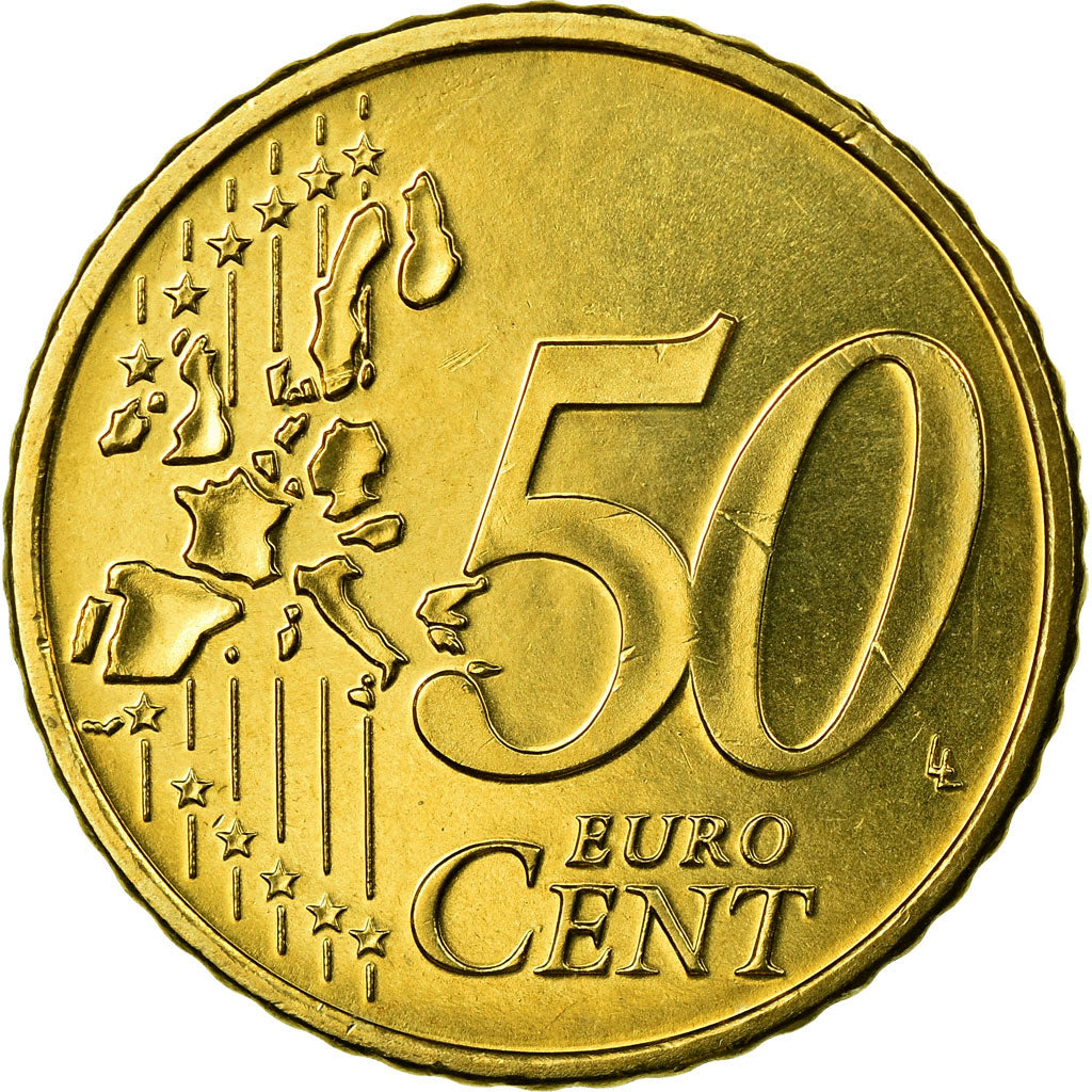Österreich, 50 Euro Cent, 2007, UNZ, Messing, KM:3087