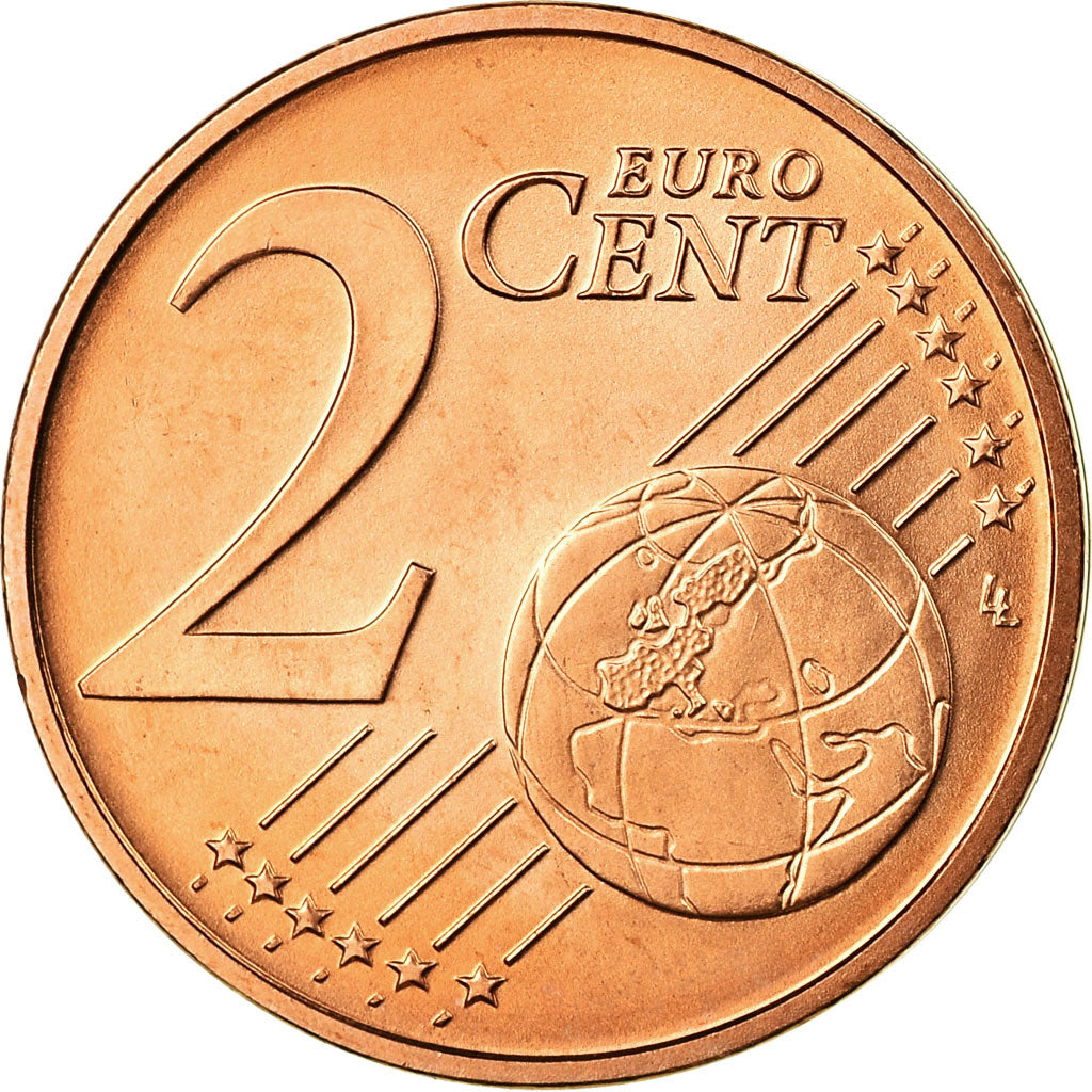 Áustria, 2 Euro Cent, 2008, MS(63), Aço Cromado a Cobre, KM:3083