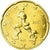 Italie, 20 Euro Cent, 2007, SPL, Laiton, KM:214