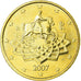Italy, 50 Euro Cent, 2007, MS(63), Brass, KM:215
