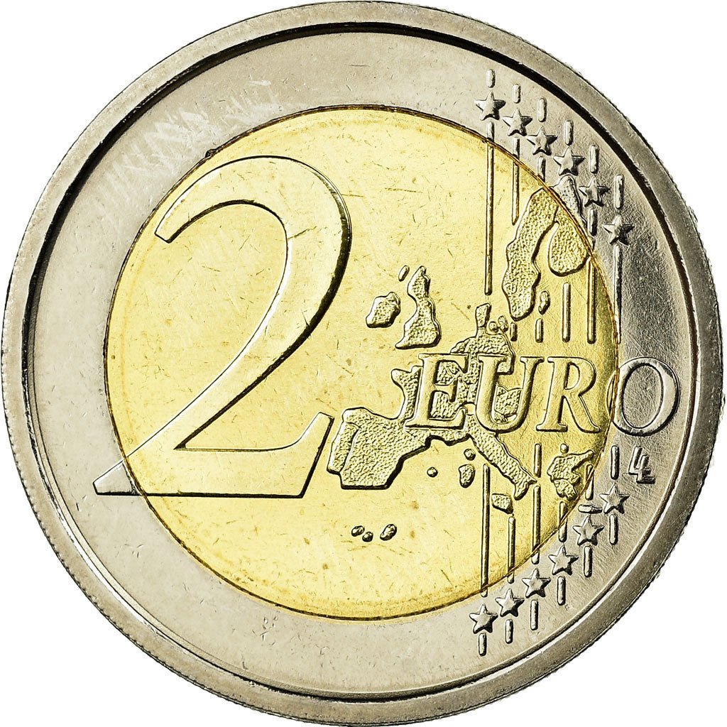 Italy, 2 Euro, 2007, MS(63), Bi-Metallic, KM:217