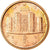 Italia, Euro Cent, 2008, SC, Cobre chapado en acero, KM:210