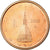 Italia, 2 Euro Cent, 2008, SC, Cobre chapado en acero, KM:211