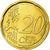 Italy, 20 Euro Cent, 2008, MS(63), Brass, KM:248