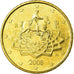 Italien, 50 Euro Cent, 2008, UNZ, Messing, KM:249