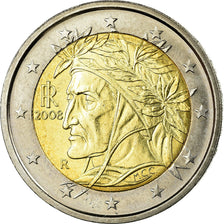 Italia, 2 Euro, 2008, SPL, Bi-metallico, KM:251