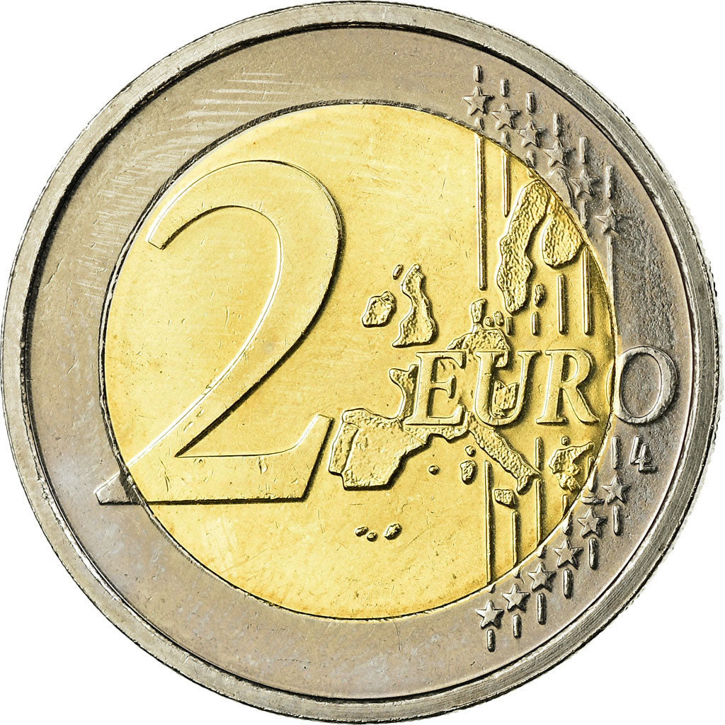 Portugal, 2 Euro, 2007, MS(63), Bi-Metallic, KM:747