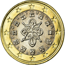 Portugal, Euro, 2008, MS(63), Bi-Metallic, KM:766