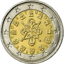 Portugal, 2 Euro, 2003, MS(63), Bi-Metallic, KM:747