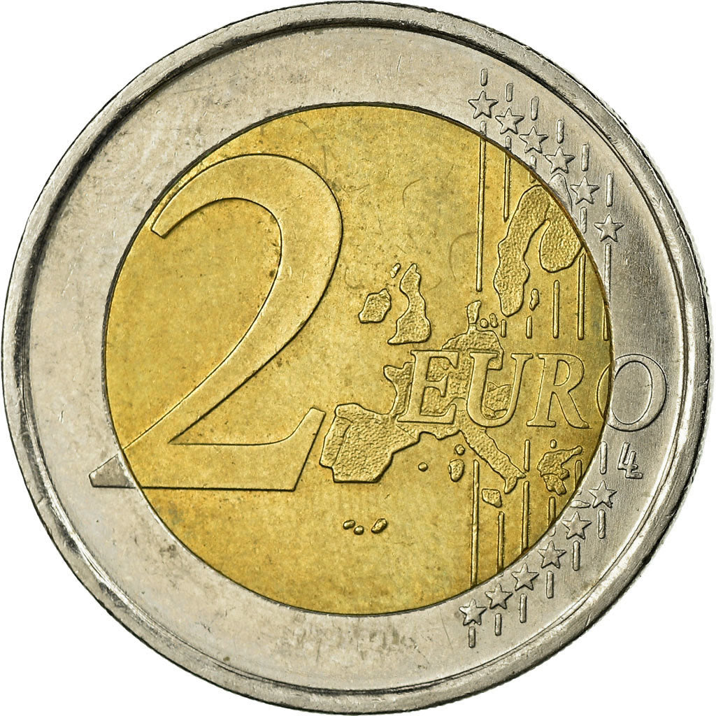 Portugal, 2 Euro, 2003, MS(63), Bi-Metallic, KM:747