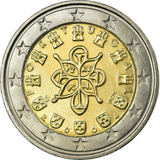 Portugal, 2 Euro, 2004, MS(63), Bi-Metallic, KM:747