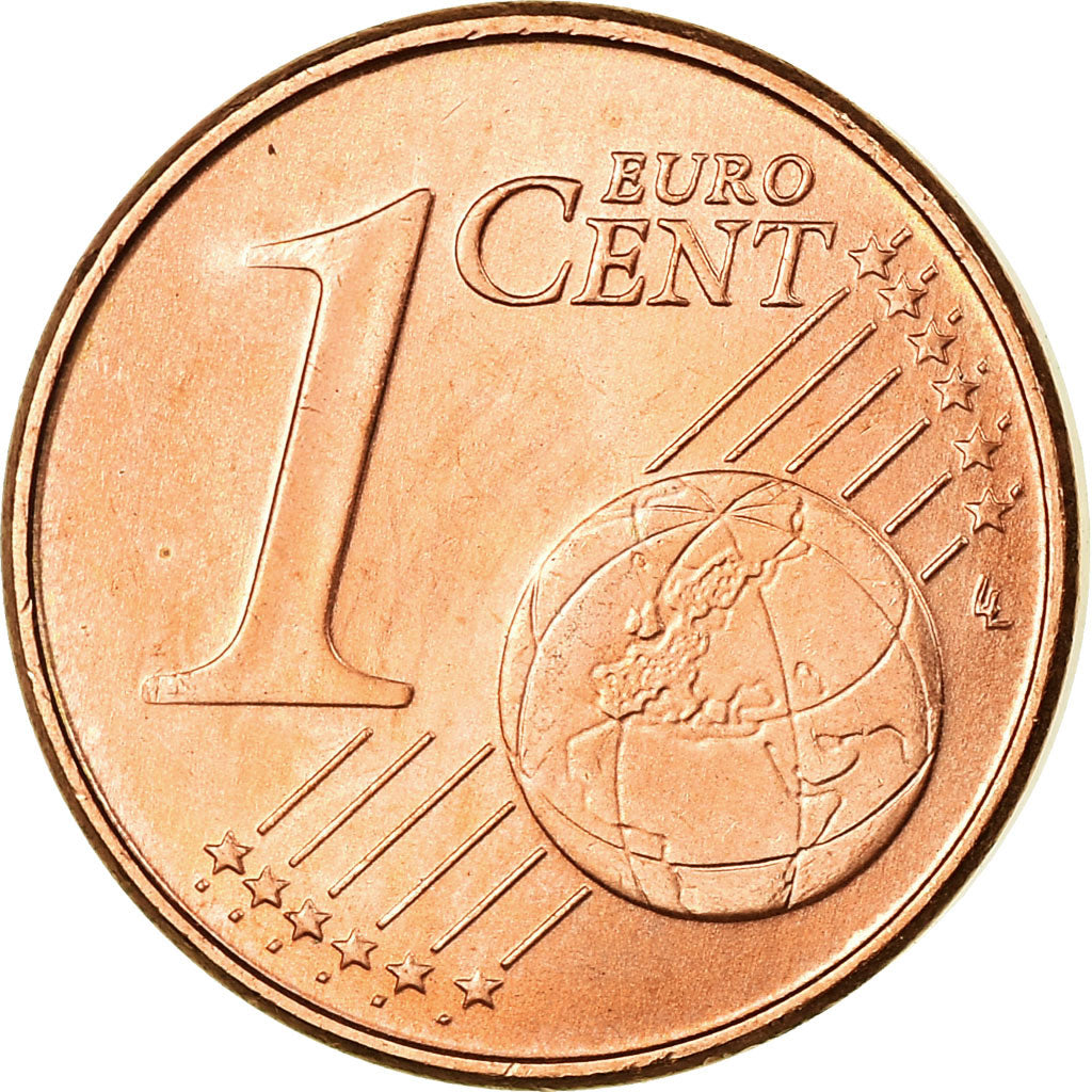 Portugal, Euro Cent, 2006, MS(63), Aço Cromado a Cobre, KM:740