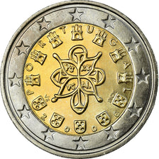 Portugal, 2 Euro, 2006, MS(63), Bi-Metallic, KM:747