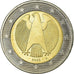 GERMANY - FEDERAL REPUBLIC, 2 Euro, 2002, MS(63), Bi-Metallic, KM:214