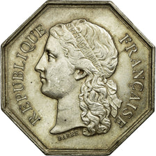France, Token, Notary, MS(63), Silver, Lerouge:145a.