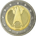 GERMANY - FEDERAL REPUBLIC, 2 Euro, 2002, MS(63), Bi-Metallic, KM:214