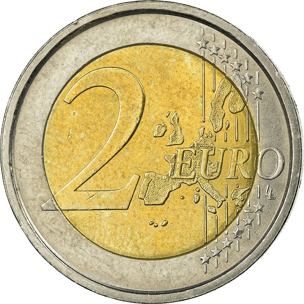 Italia, 2 Euro, 2002, SPL, Bi-metallico, KM:217