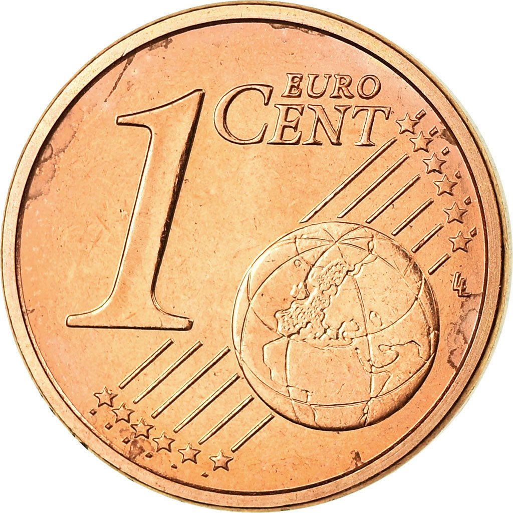 Italy, Euro Cent, 2003, MS(63), Copper Plated Steel, KM:210