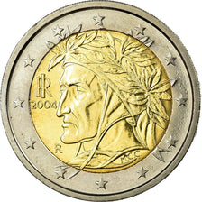 Italien, 2 Euro, 2004, UNZ, Bi-Metallic, KM:217