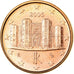 Italy, Euro Cent, 2005, MS(63), Copper Plated Steel, KM:210
