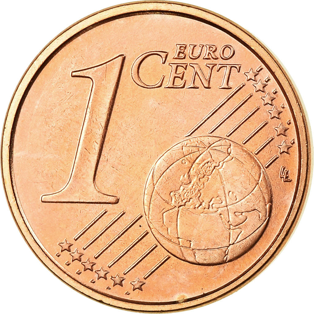 Itália, Euro Cent, 2006, MS(63), Aço Cromado a Cobre, KM:210