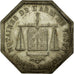 France, Token, Notary, MS(63), Silver, Lerouge:415