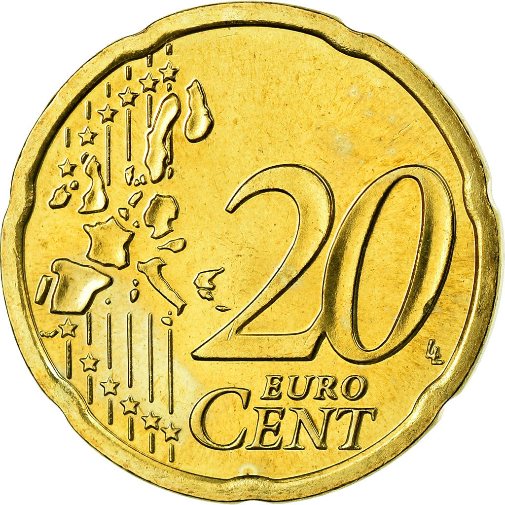 Oostenrijk, 20 Euro Cent, 2005, UNC-, Tin, KM:3086