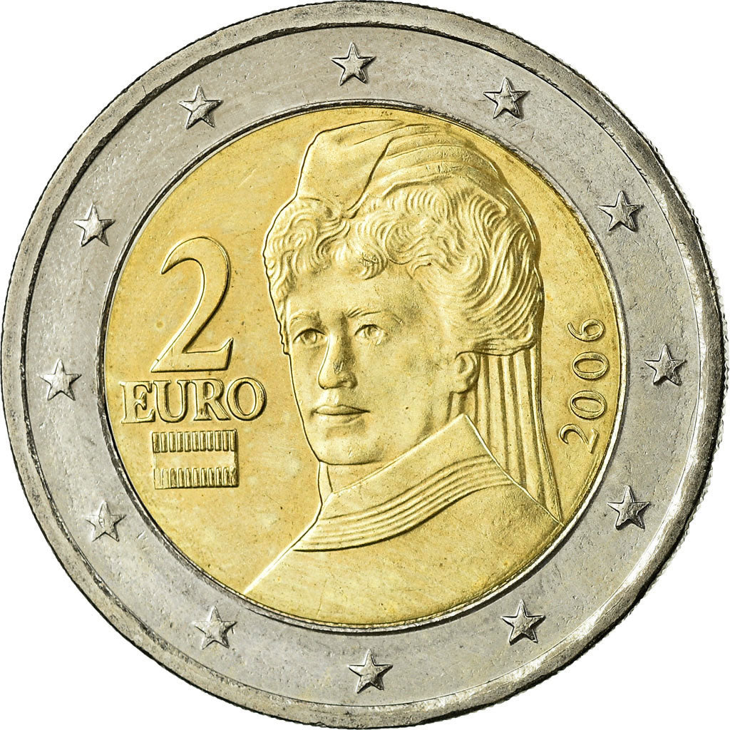 Austria, 2 Euro, 2006, MS(63), Bi-Metallic, KM:3089