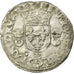 Monnaie, France, Douzain aux croissants, 1549, Rouen, TTB, Billon, Sombart:4380